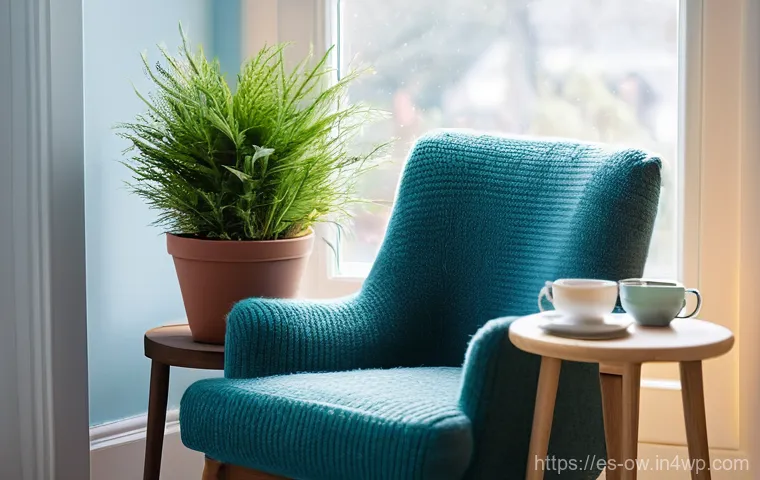 실내 위치 추적 기술의 실험적 접근 - **Prompt 1: Cozy Reading Nook**
A serene and inviting reading nook, bathed in soft, warm natural...