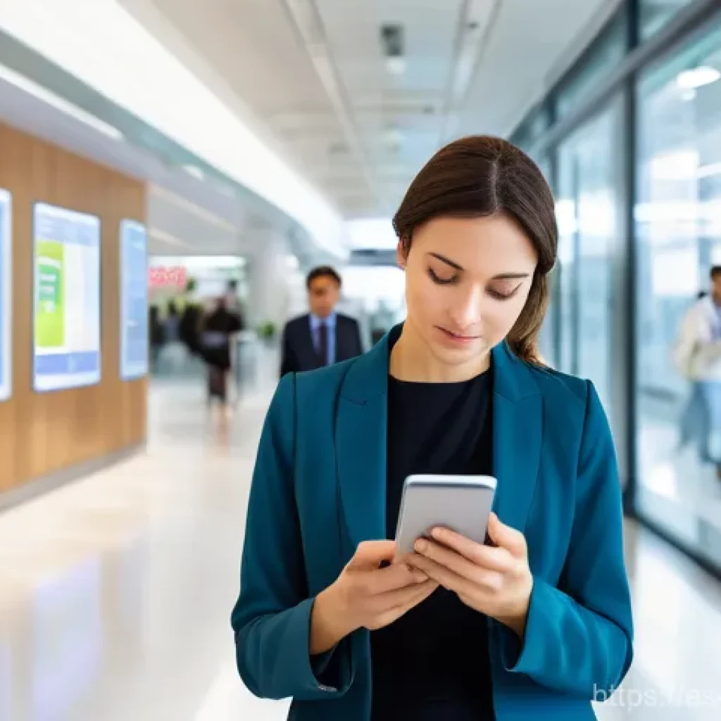 실내 위치 추적 기술의 교육 및 훈련 프로그램 - **Prompt 1: Seamless Indoor Navigation Experience in a Modern European Setting**
    "A confident yo...